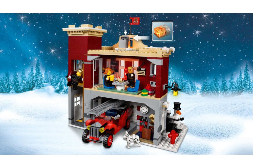 LEGO 10263 Winterdorp brandweerkazerne - Afbeelding 4
