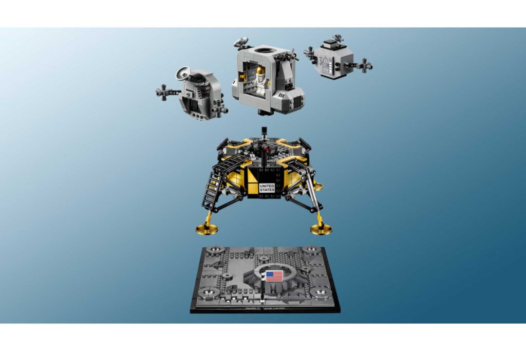 LEGO 10266 NASA Apollo 11 Maanlander - Afbeelding 5