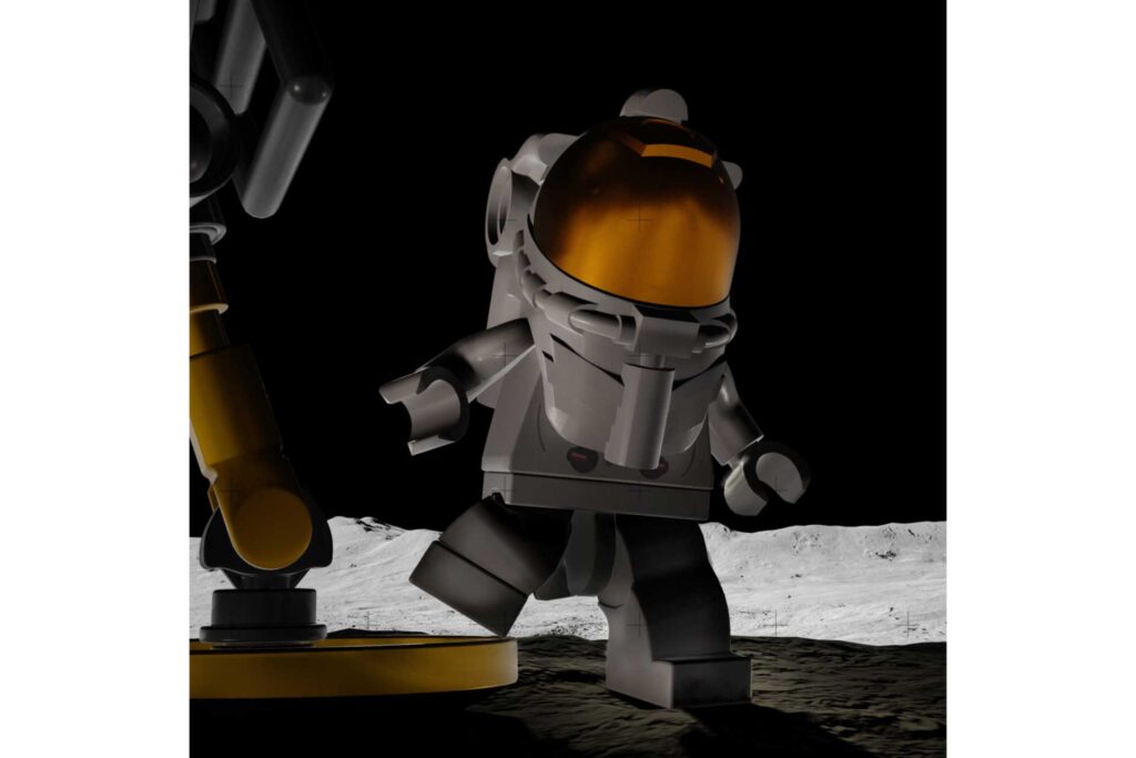 LEGO 10266 NASA Apollo 11 Maanlander - Afbeelding 45