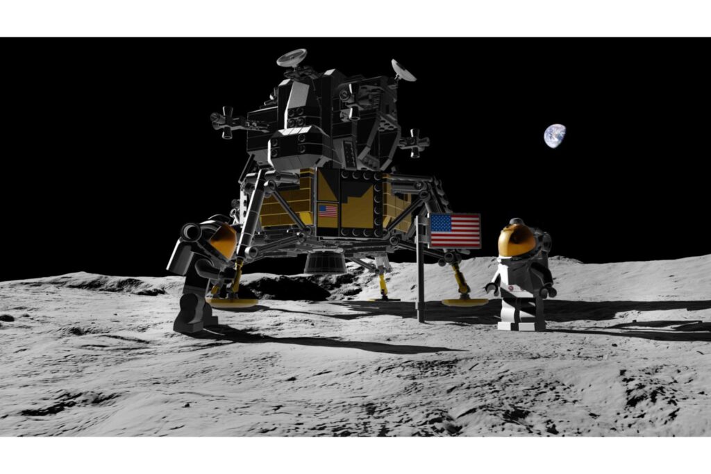 LEGO 10266 NASA Apollo 11 Maanlander - Afbeelding 70