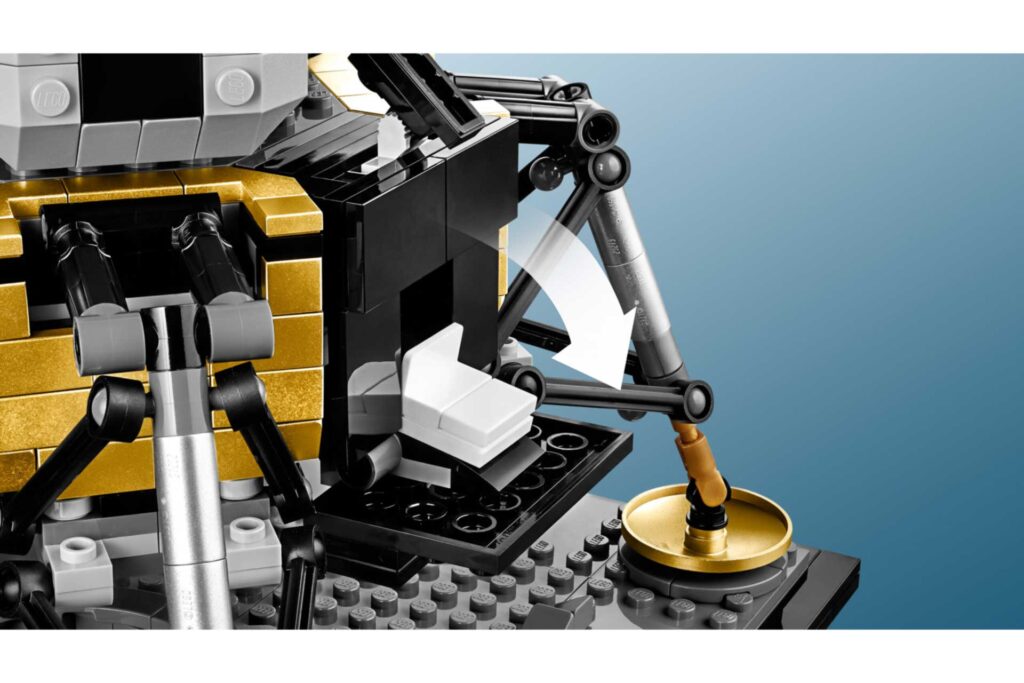 LEGO 10266 NASA Apollo 11 Maanlander - Afbeelding 8