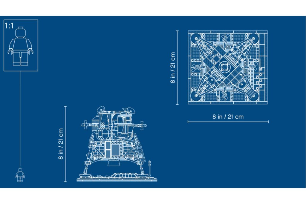 LEGO 10266 NASA Apollo 11 Maanlander - Afbeelding 80