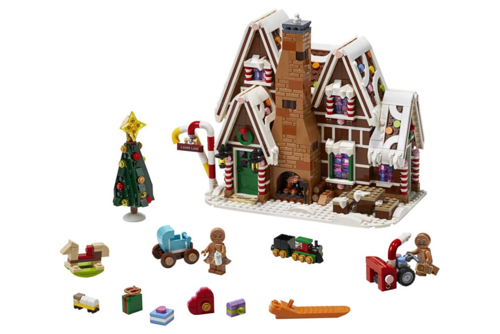 LEGO 10267 Peperkoekhuisje kerst - Afbeelding 2