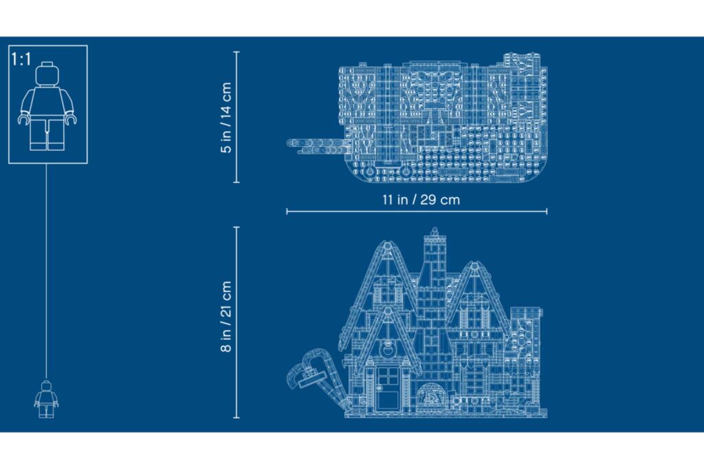 LEGO 10267 Peperkoekhuisje kerst - Afbeelding 13