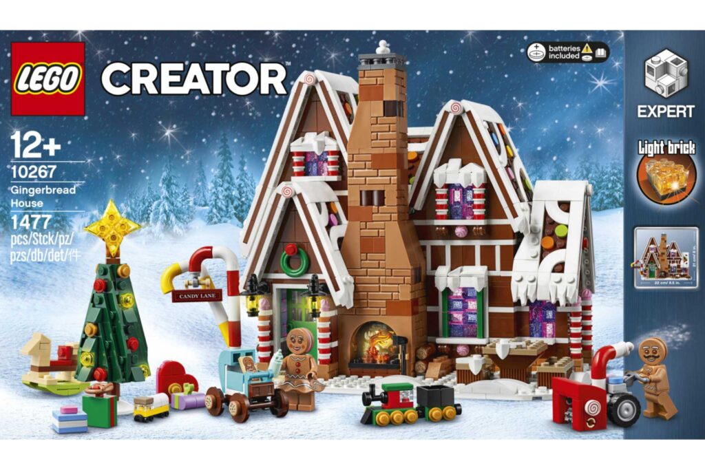 LEGO 10267 Peperkoekhuisje kerst - Afbeelding 15
