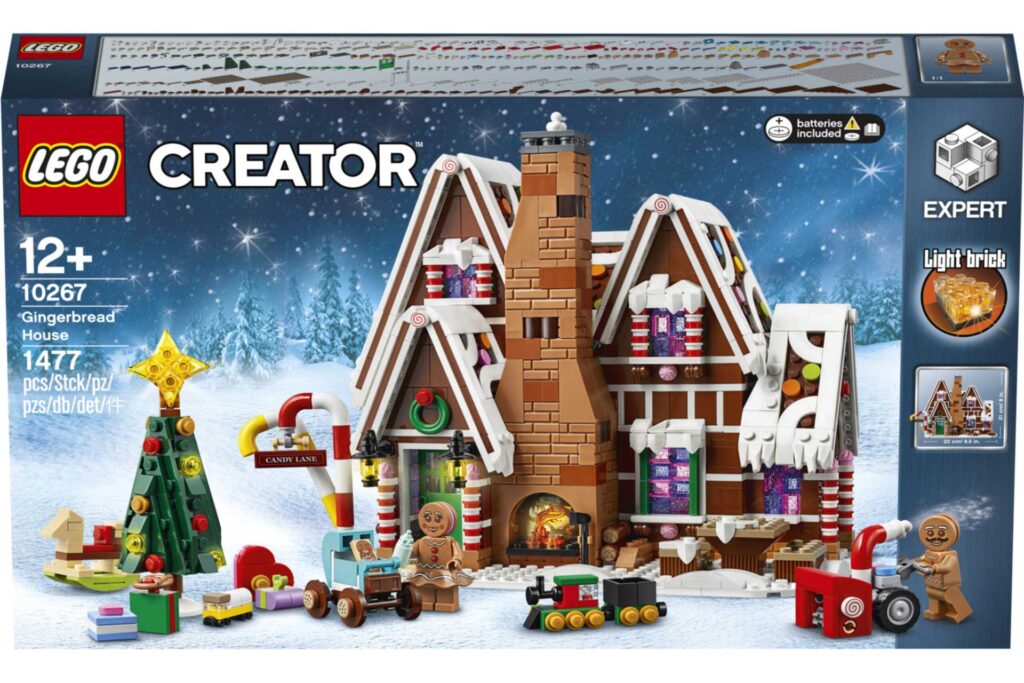 LEGO 10267 Peperkoekhuisje kerst - Afbeelding 16