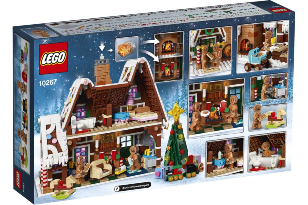 LEGO 10267 Peperkoekhuisje kerst - Afbeelding 17