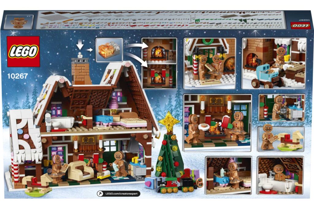 LEGO 10267 Peperkoekhuisje kerst - Afbeelding 18