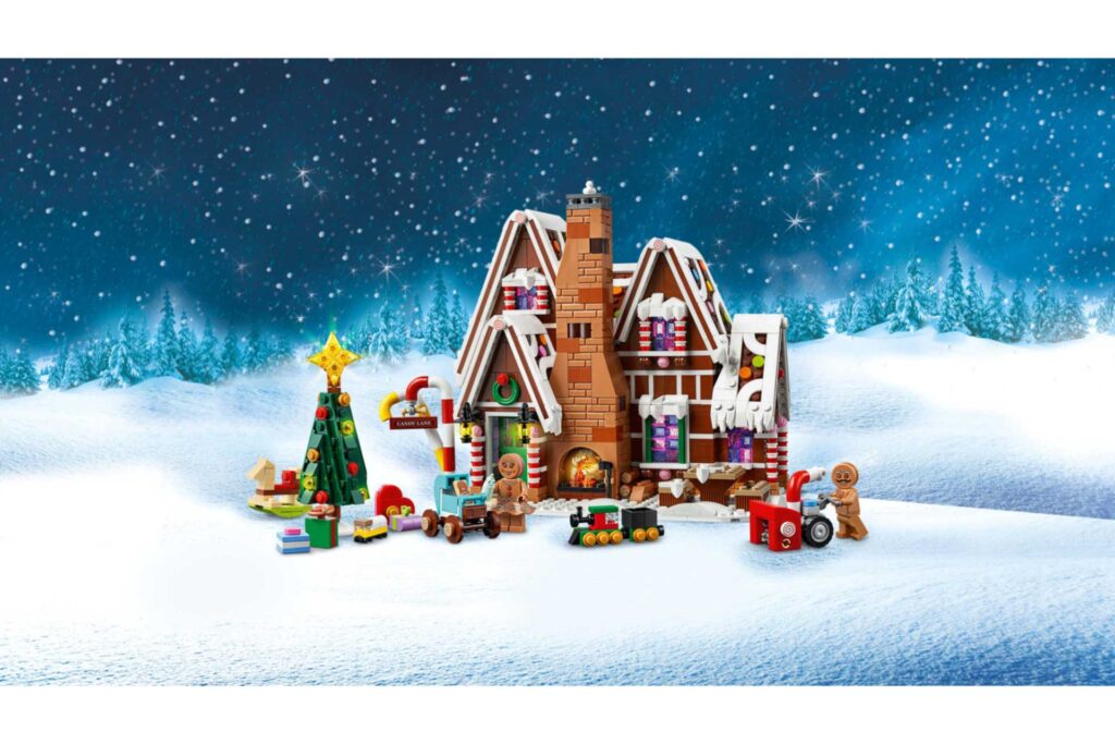 LEGO 10267 Peperkoekhuisje kerst - Afbeelding 4