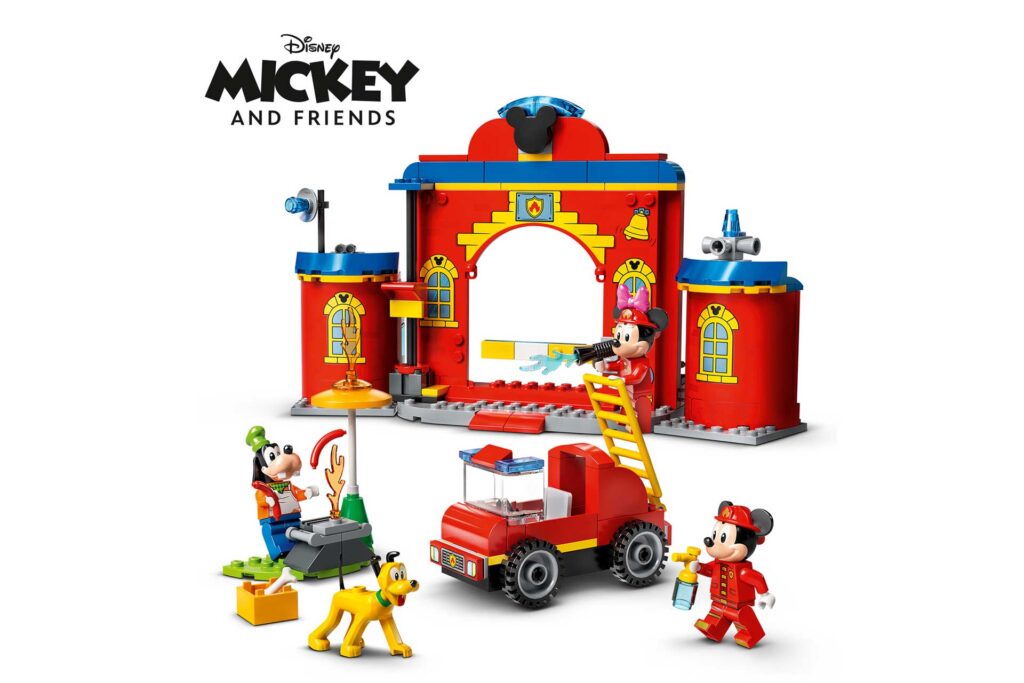 LEGO 10776 Disney Mickey & Friends brandweerkazerne & auto - Afbeelding 9