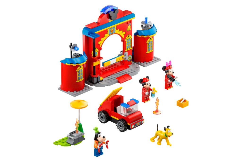 LEGO 10776 Disney Mickey & Friends brandweerkazerne & auto - Afbeelding 5