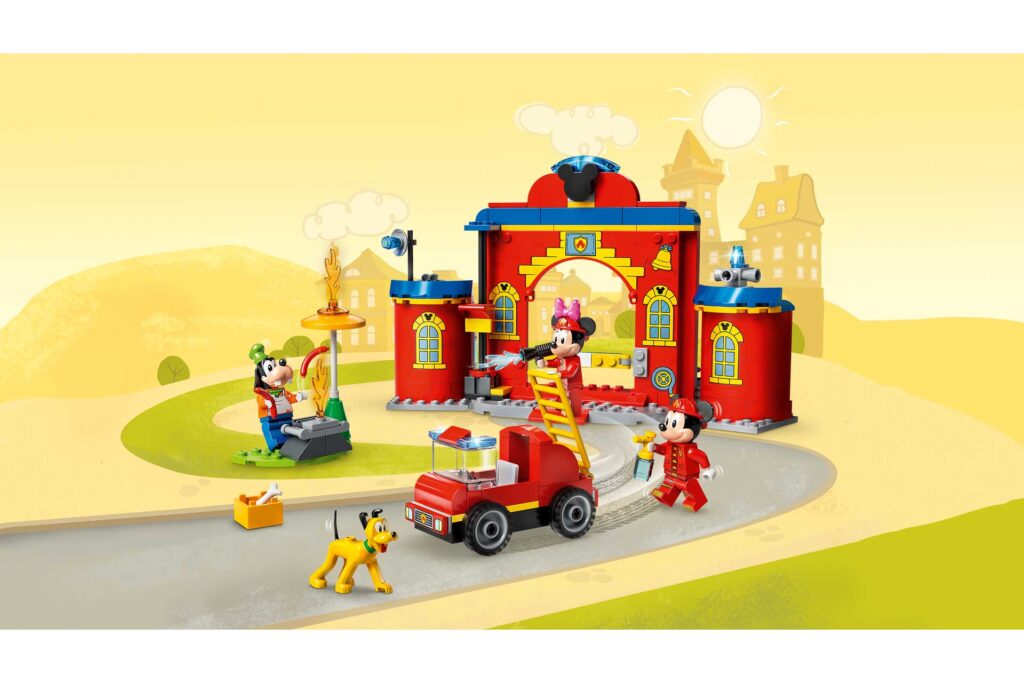 LEGO 10776 Disney Mickey & Friends brandweerkazerne & auto - Afbeelding 4