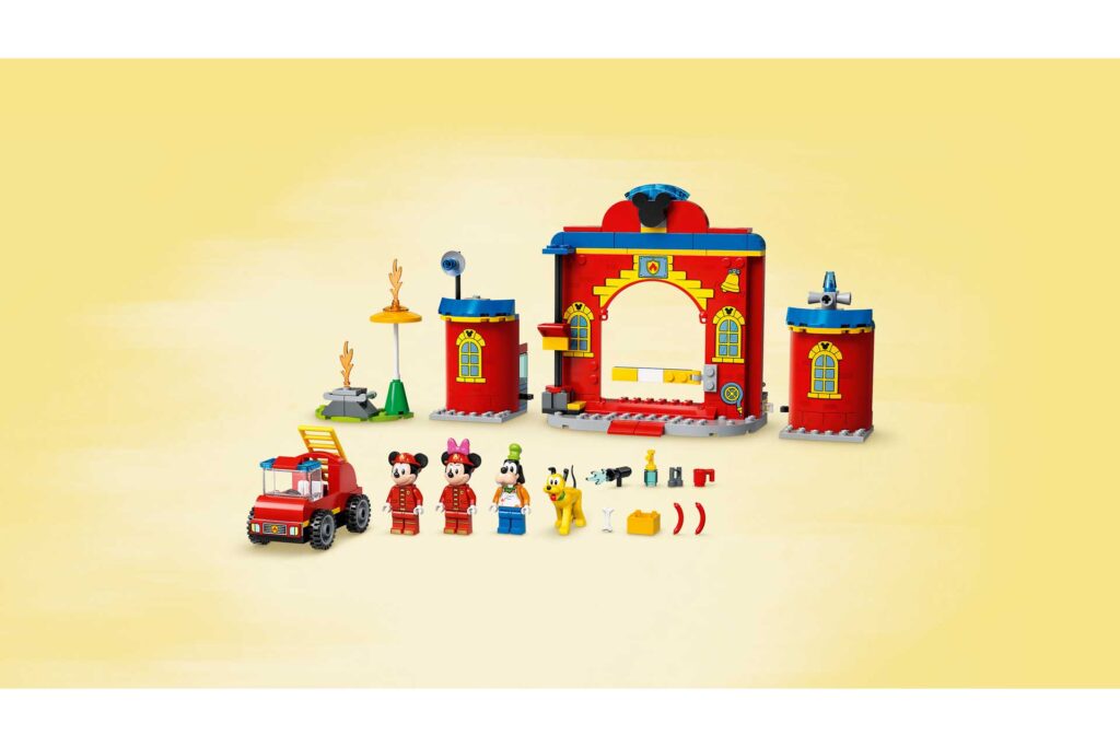 LEGO 10776 Disney Mickey & Friends brandweerkazerne & auto - Afbeelding 3