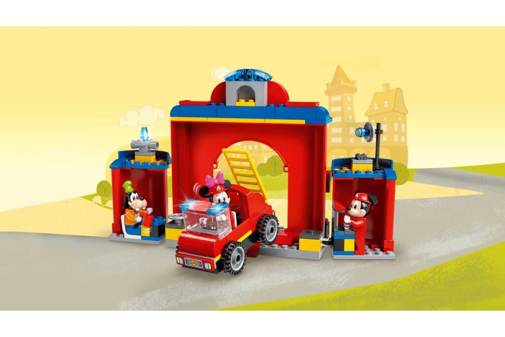 LEGO 10776 Disney Mickey & Friends brandweerkazerne & auto - Afbeelding 2