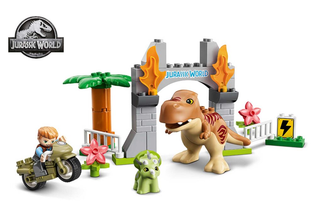 LEGO 10939 DUPLO T. rex en Triceratops dinosaurus ontsnapping - Afbeelding 14