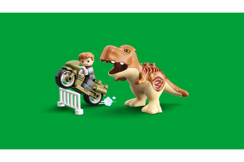 LEGO 10939 DUPLO T. rex en Triceratops dinosaurus ontsnapping - Afbeelding 5