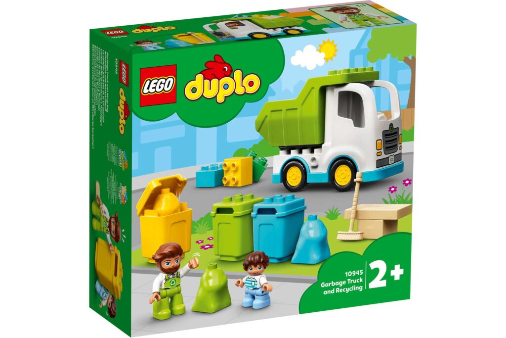 LEGO 10945 DUPLO Stad Vuilniswagen en recycling