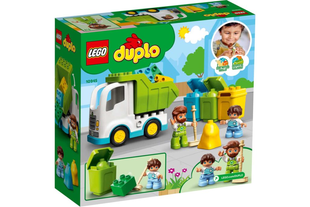 LEGO 10945 DUPLO Stad Vuilniswagen en recycling - Afbeelding 2