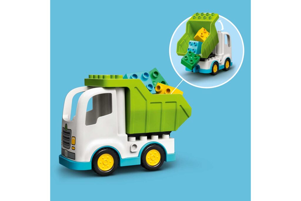 LEGO 10945 DUPLO Stad Vuilniswagen en recycling - Afbeelding 4