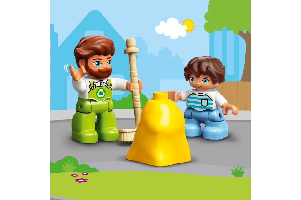 LEGO 10945 DUPLO Stad Vuilniswagen en recycling - Afbeelding 6