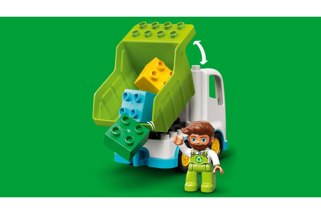 LEGO 10945 DUPLO Stad Vuilniswagen en recycling - Afbeelding 14