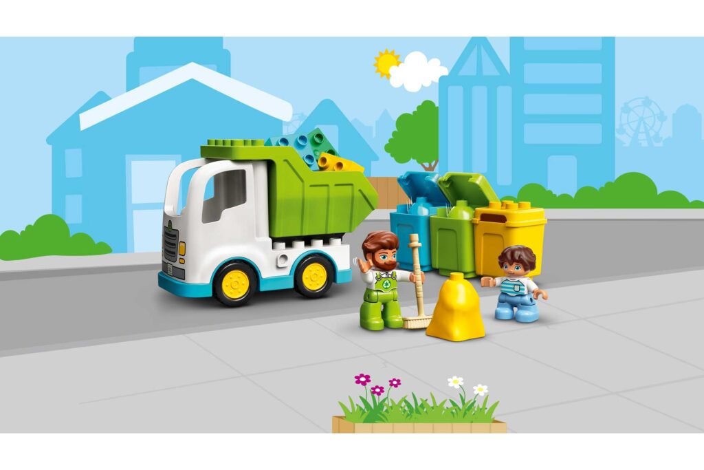 LEGO 10945 DUPLO Stad Vuilniswagen en recycling - Afbeelding 15