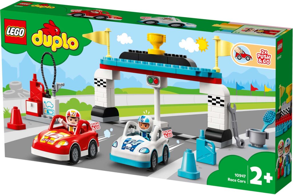 LEGO 10947 DUPLO Stad Racewagens - Afbeelding 2