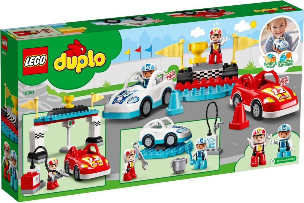 LEGO 10947 DUPLO Stad Racewagens - Afbeelding 3