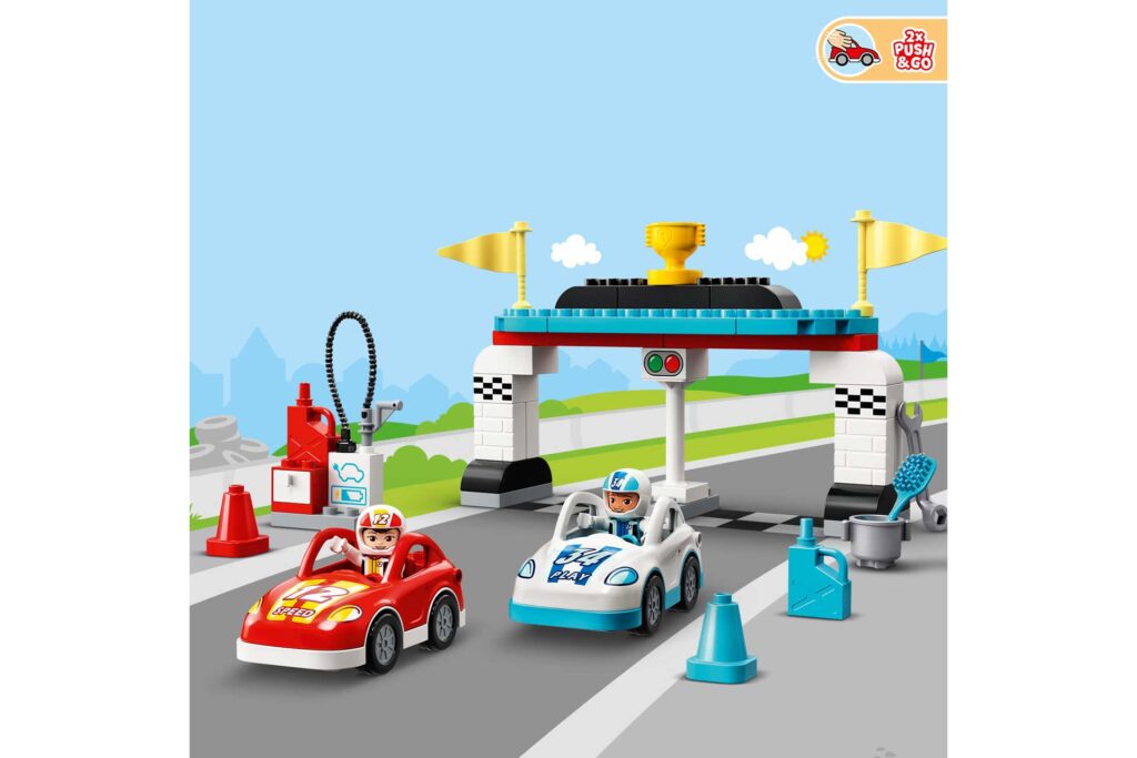 LEGO 10947 DUPLO Stad Racewagens - Afbeelding 5