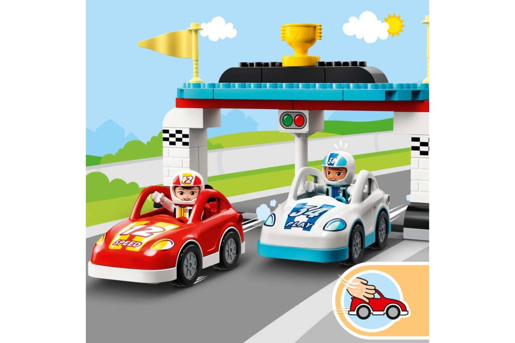 LEGO 10947 DUPLO Stad Racewagens - Afbeelding 9