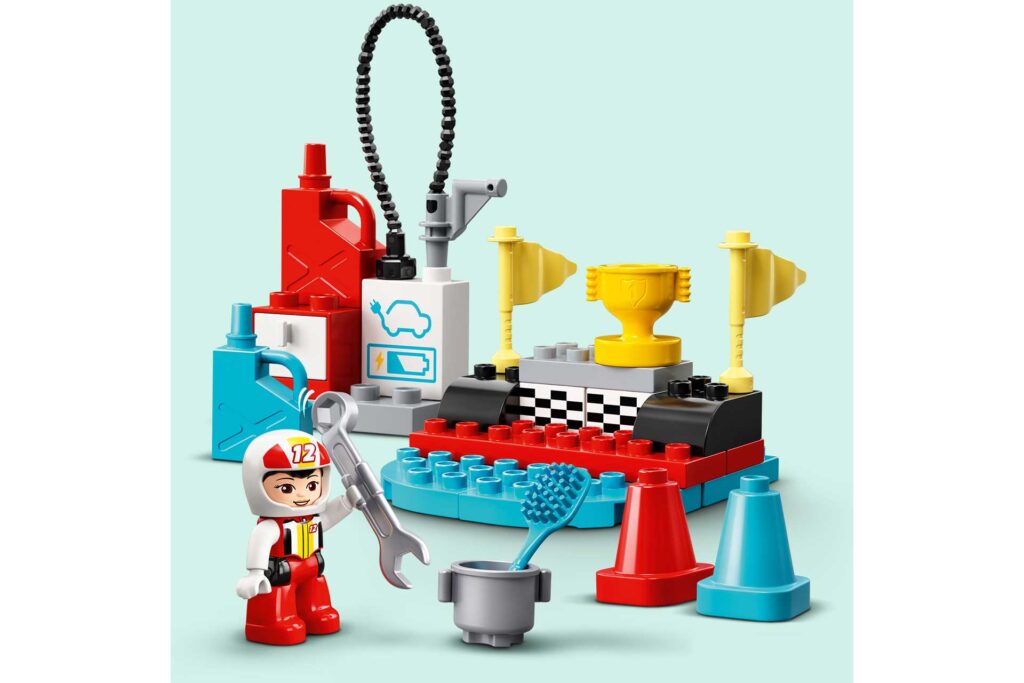 LEGO 10947 DUPLO Stad Racewagens - Afbeelding 12