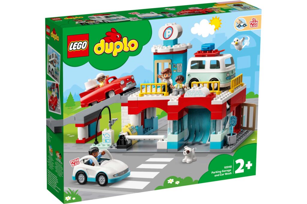 LEGO 10948 DUPLO Parkeergarage en wasstraat