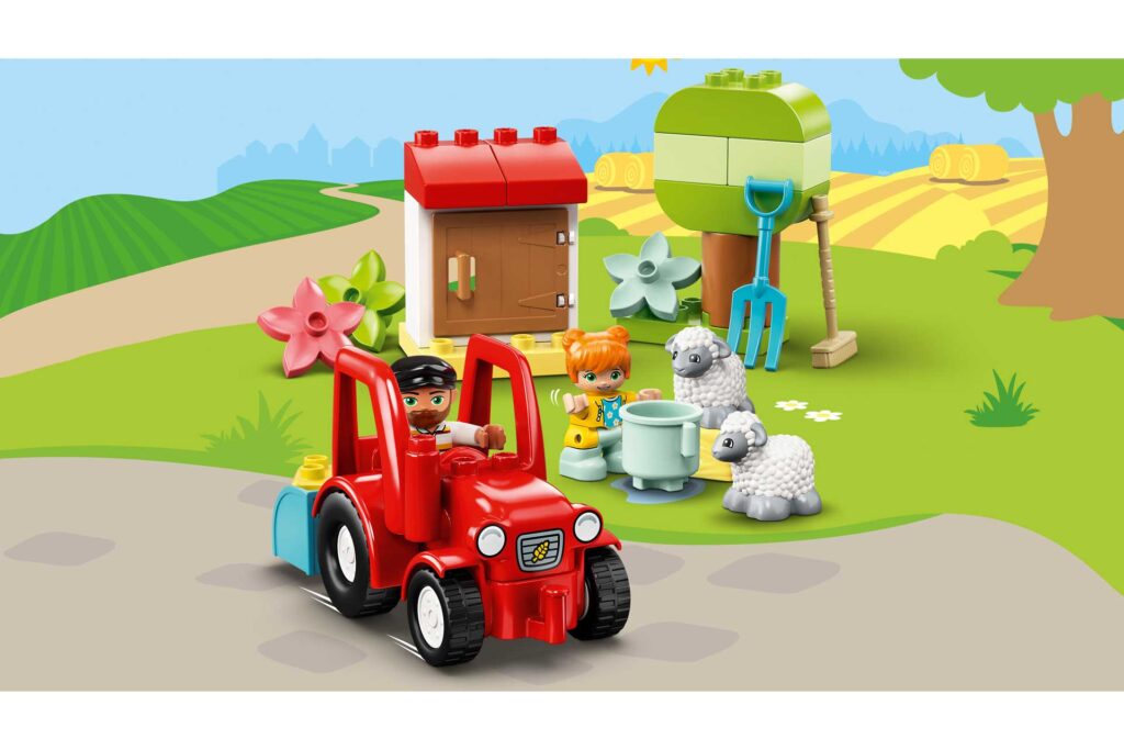 LEGO 10950 DUPLO Landbouwtractor en dieren verzorgen - Afbeelding 7