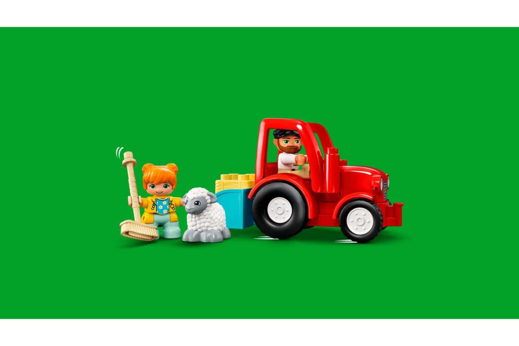 LEGO 10950 DUPLO Landbouwtractor en dieren verzorgen - Afbeelding 6