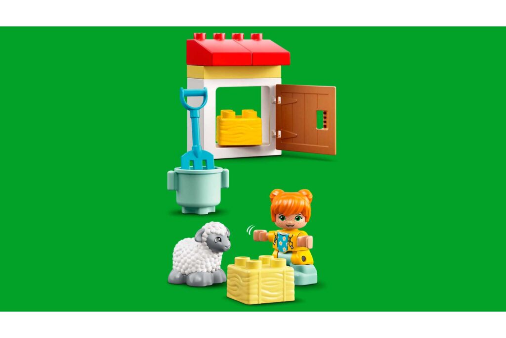 LEGO 10950 DUPLO Landbouwtractor en dieren verzorgen - Afbeelding 5