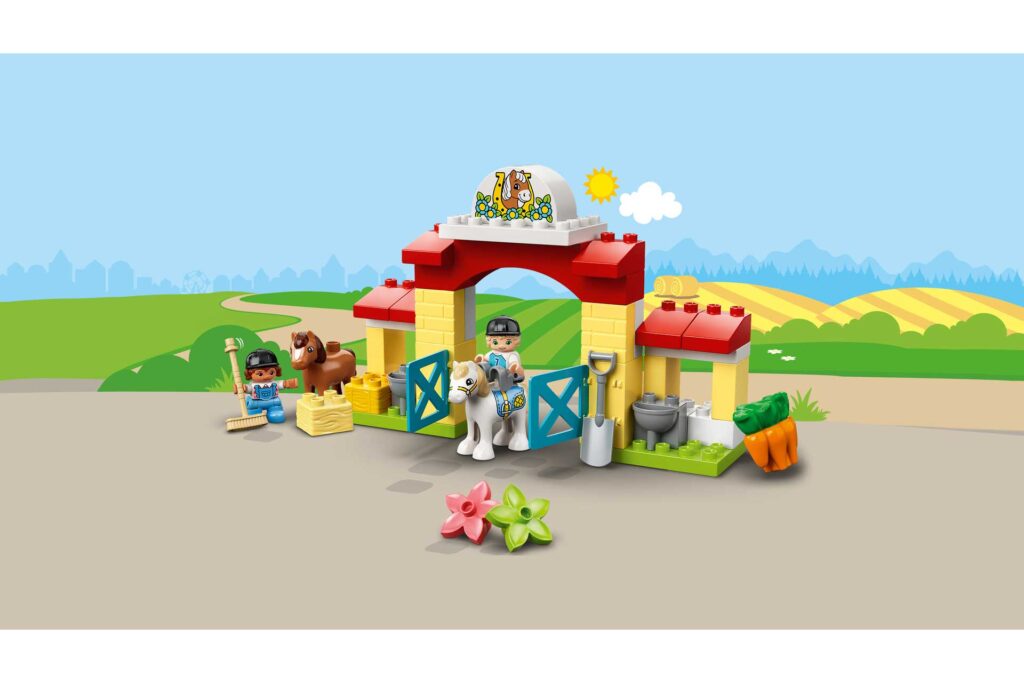 LEGO 10951 DUPLO Paardenstal en pony's verzorgen - Afbeelding 3