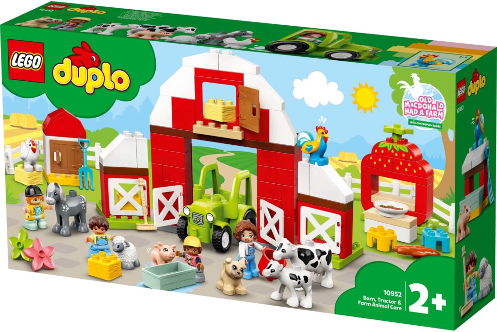 LEGO 10952 DUPLO Schuur, tractor & boerderijdieren verzorgen - Afbeelding 2