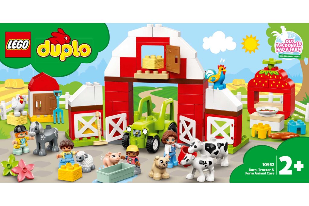 LEGO 10952 DUPLO Schuur, tractor & boerderijdieren verzorgen - Afbeelding 3