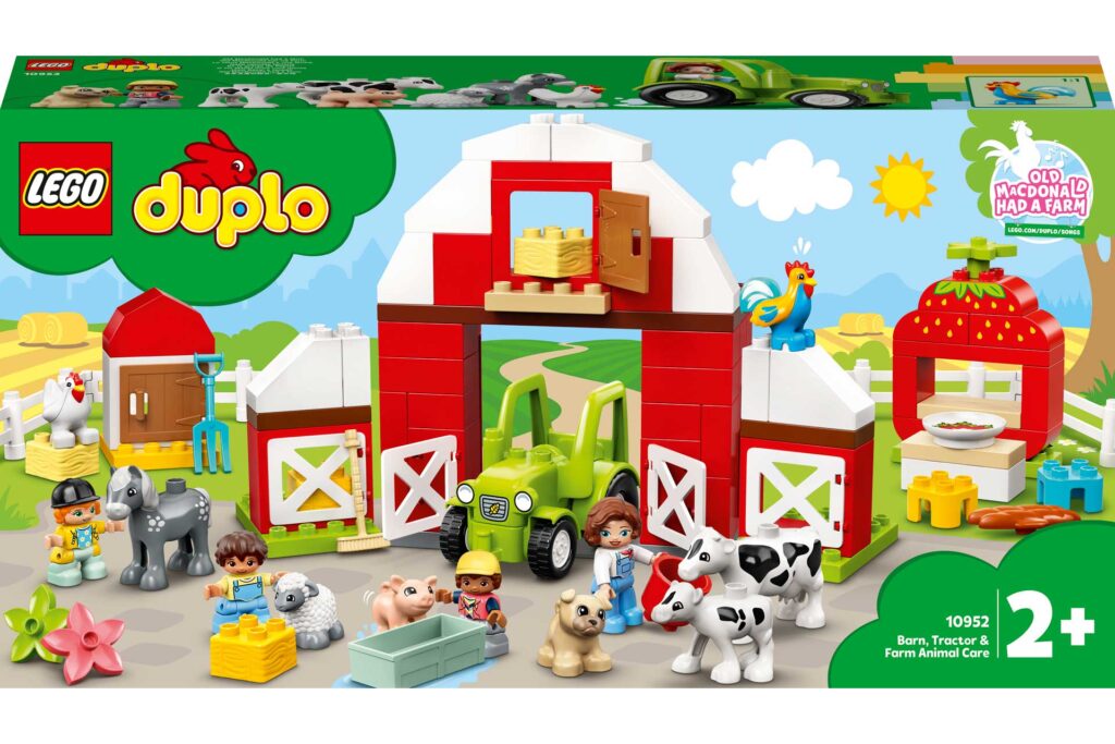 LEGO 10952 DUPLO Schuur, tractor & boerderijdieren verzorgen - Afbeelding 4