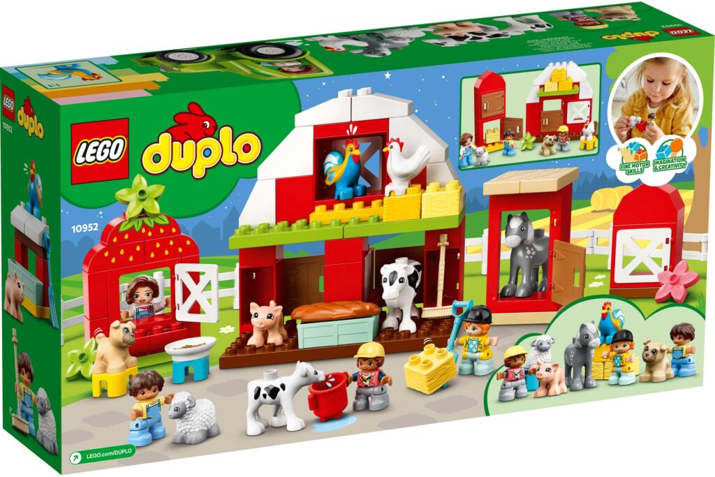LEGO 10952 DUPLO Schuur, tractor & boerderijdieren verzorgen - Afbeelding 5
