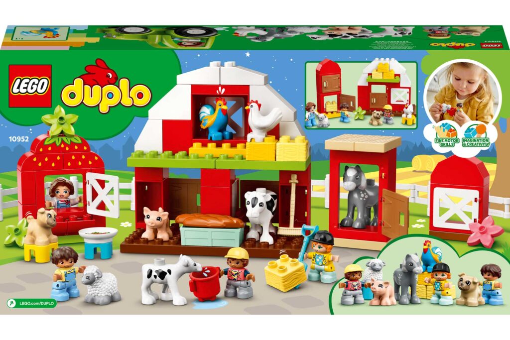 LEGO 10952 DUPLO Schuur, tractor & boerderijdieren verzorgen - Afbeelding 6