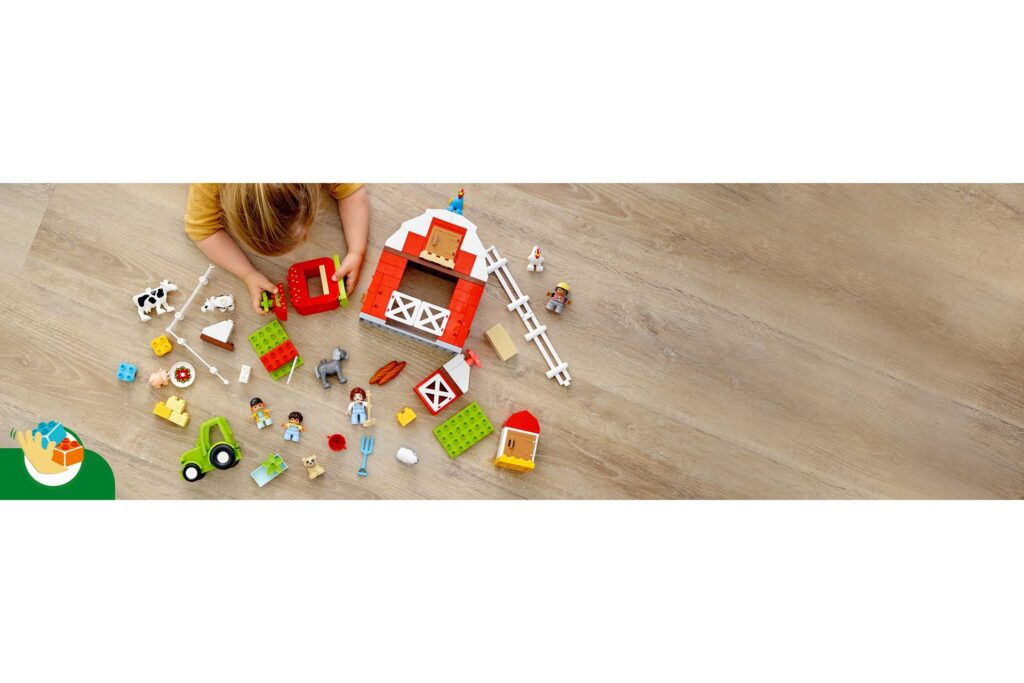 LEGO 10952 DUPLO Schuur, tractor & boerderijdieren verzorgen - Afbeelding 9