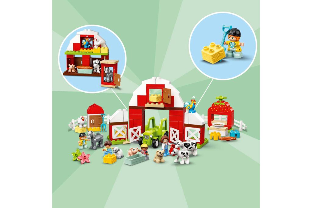 LEGO 10952 DUPLO Schuur, tractor & boerderijdieren verzorgen - Afbeelding 12