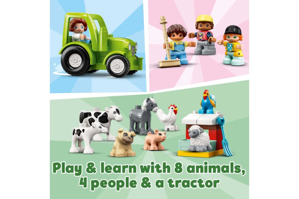 LEGO 10952 DUPLO Schuur, tractor & boerderijdieren verzorgen - Afbeelding 16