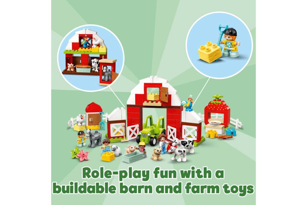 LEGO 10952 DUPLO Schuur, tractor & boerderijdieren verzorgen - Afbeelding 17