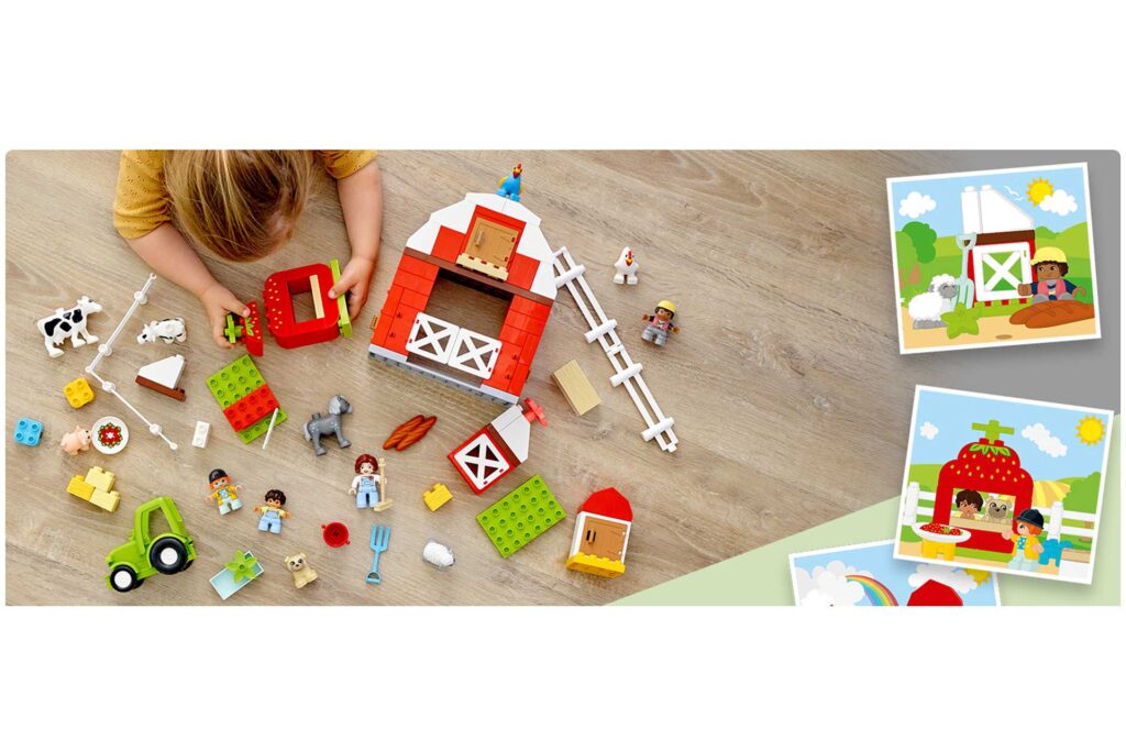 LEGO 10952 DUPLO Schuur, tractor & boerderijdieren verzorgen - Afbeelding 45
