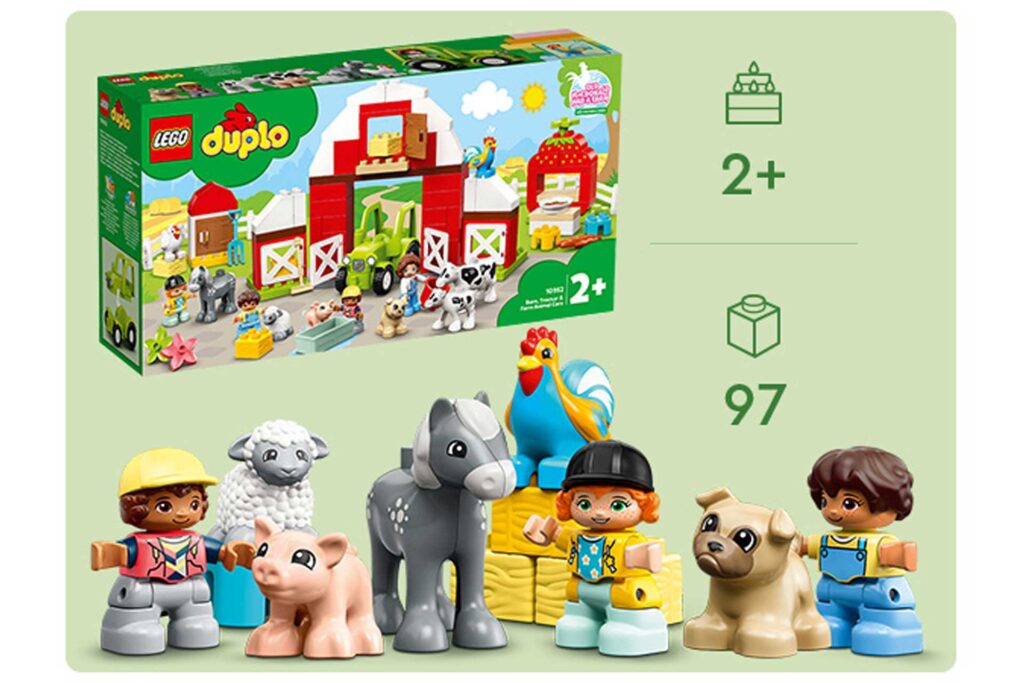 LEGO 10952 DUPLO Schuur, tractor & boerderijdieren verzorgen - Afbeelding 46