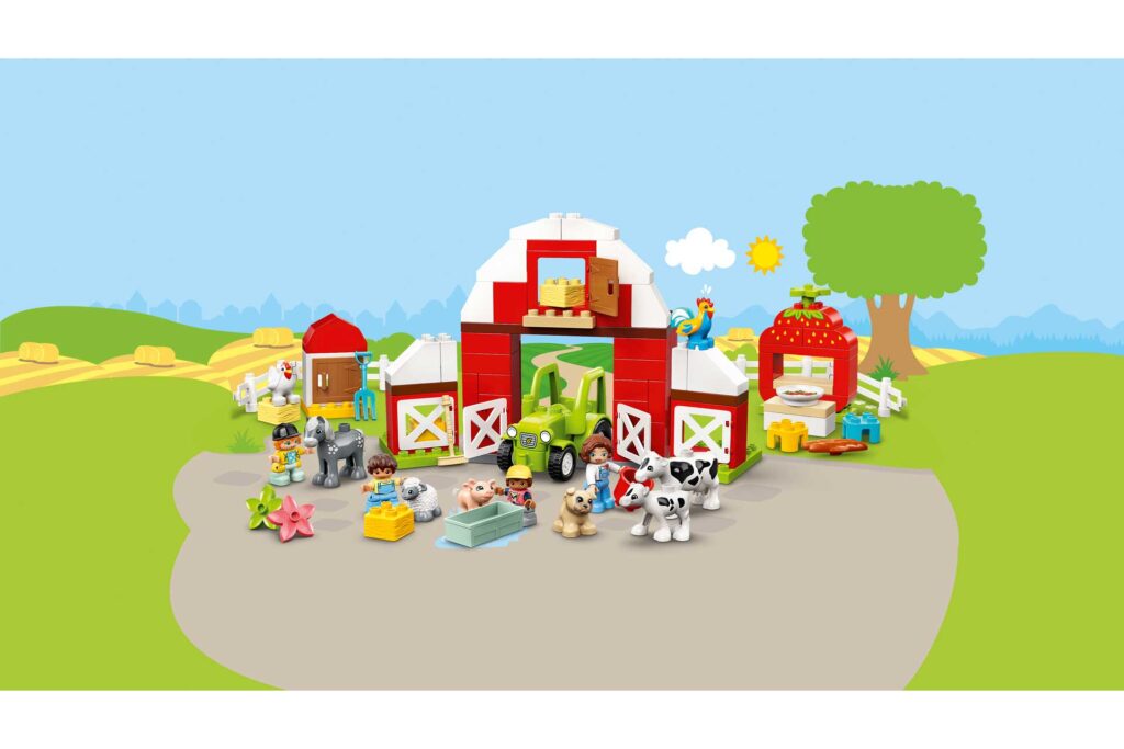 LEGO 10952 DUPLO Schuur, tractor & boerderijdieren verzorgen - Afbeelding 67