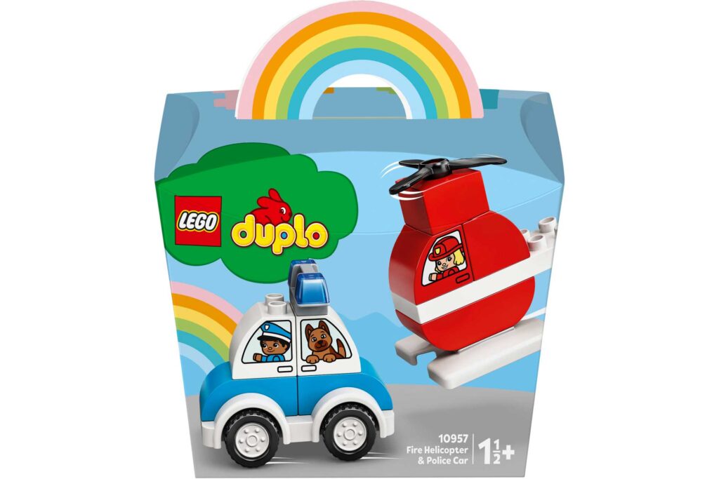 LEGO 10957 DUPLO Brandweerhelikopter en politiewagen - Afbeelding 4