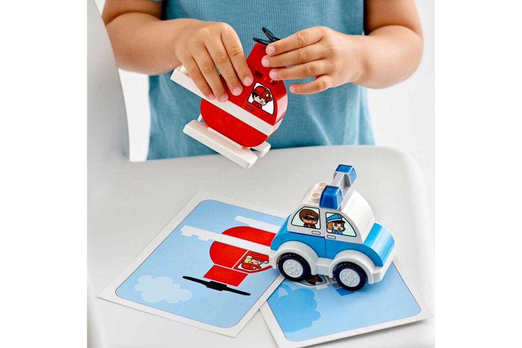 LEGO 10957 DUPLO Brandweerhelikopter en politiewagen - Afbeelding 14